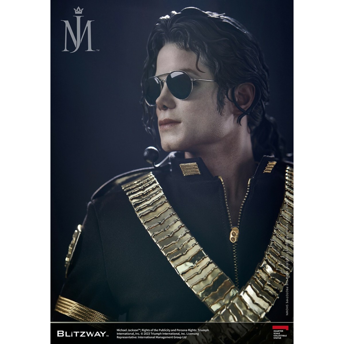 Blitzway - Michael Jackson: Estatua de Michael Jackson a escala 1:4 