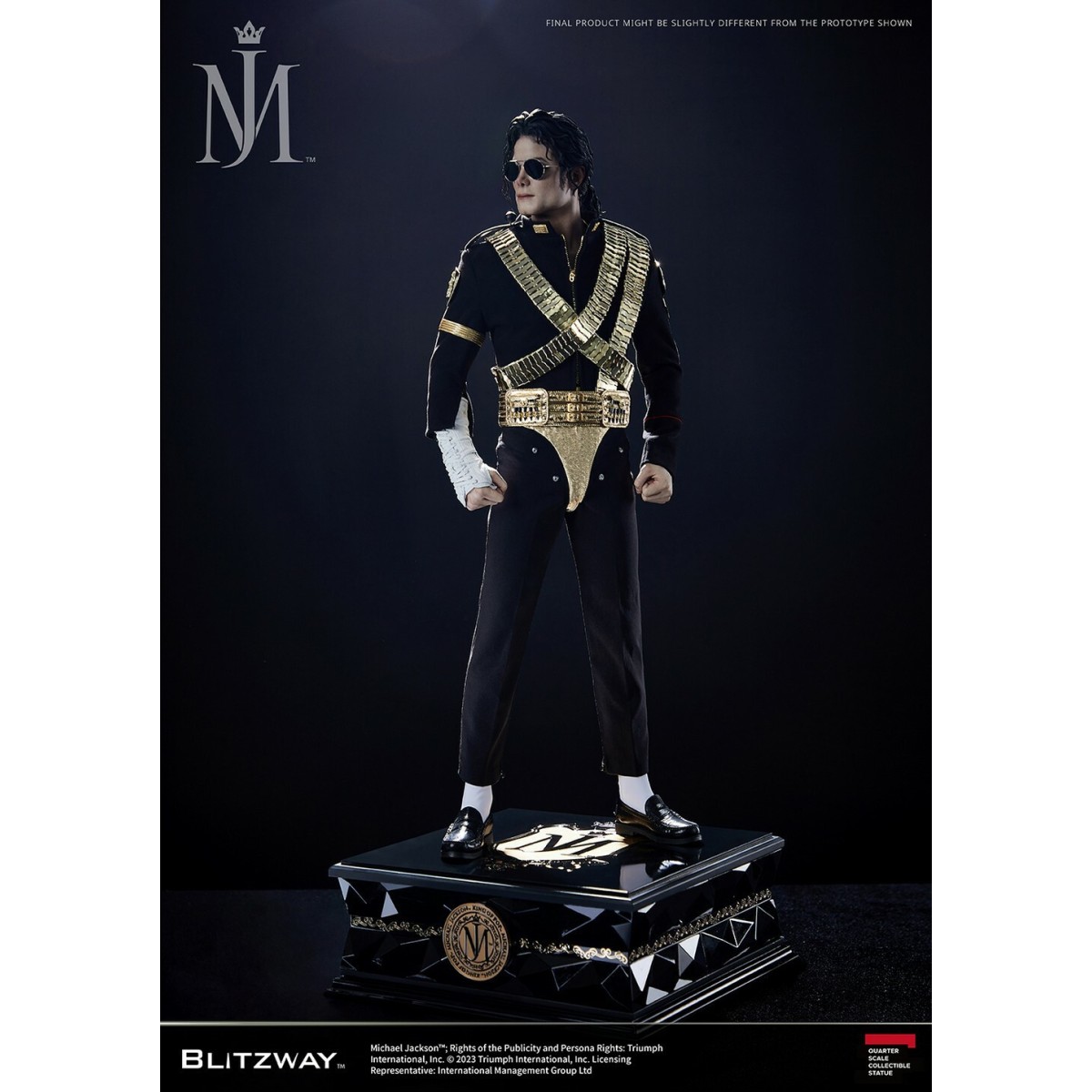 Blitzway - Michael Jackson: Estatua de Michael Jackson a escala 1:4 