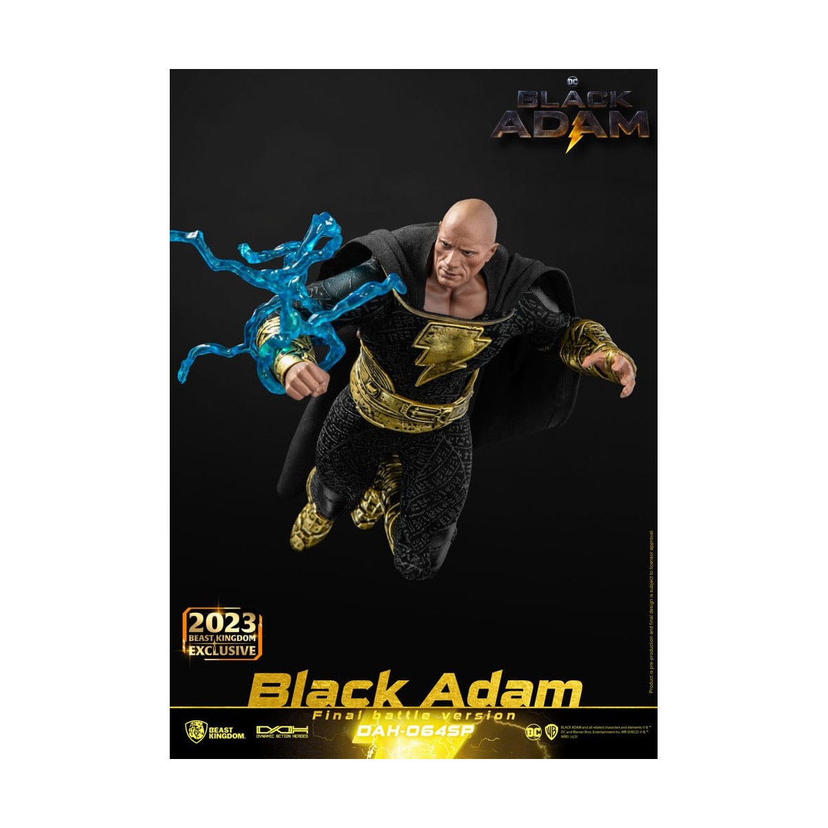 Beast Kingdom - Black Adam Final Battle Version - Black Adam - figura de acción 1/9 Dynamic Action Heroes