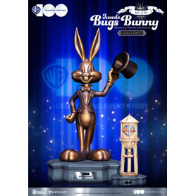 Beast Kingdom Disney - Master Craft - Tuxedo Bugs Bunny - Looney Tunes 100 aniversario de los estudios Warner Bros