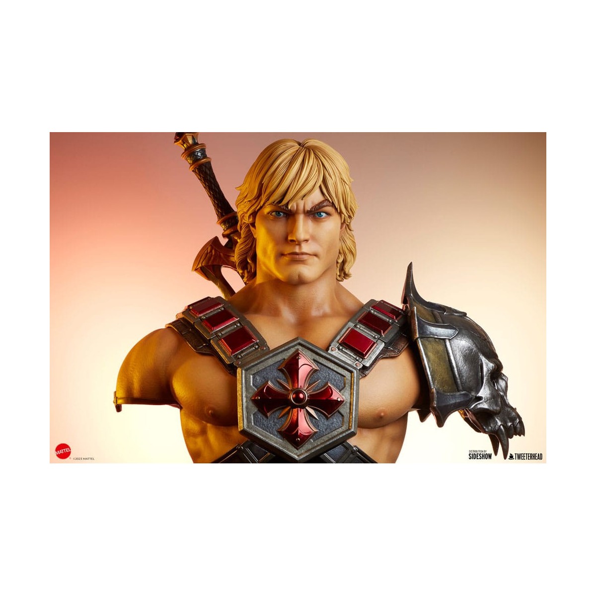 Tweeterhead - Busto MUSCLOR 1:1 - Busto HE-MAN 1:1 - Masters of the Universe Legends