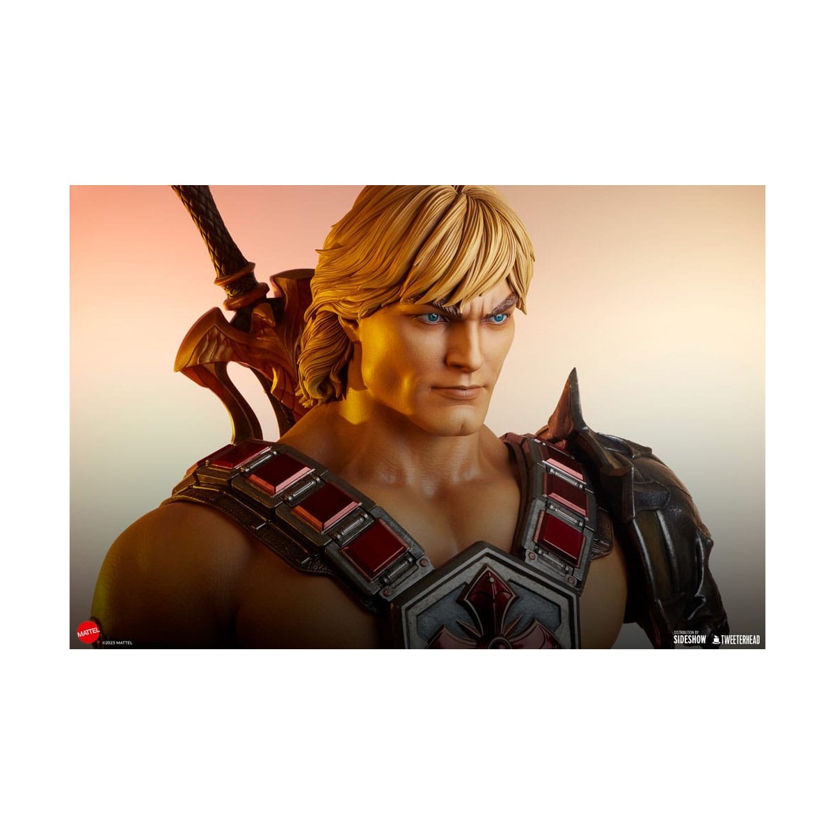Tweeterhead - Busto MUSCLOR 1:1 - Busto HE-MAN 1:1 - Masters of the Universe Legends