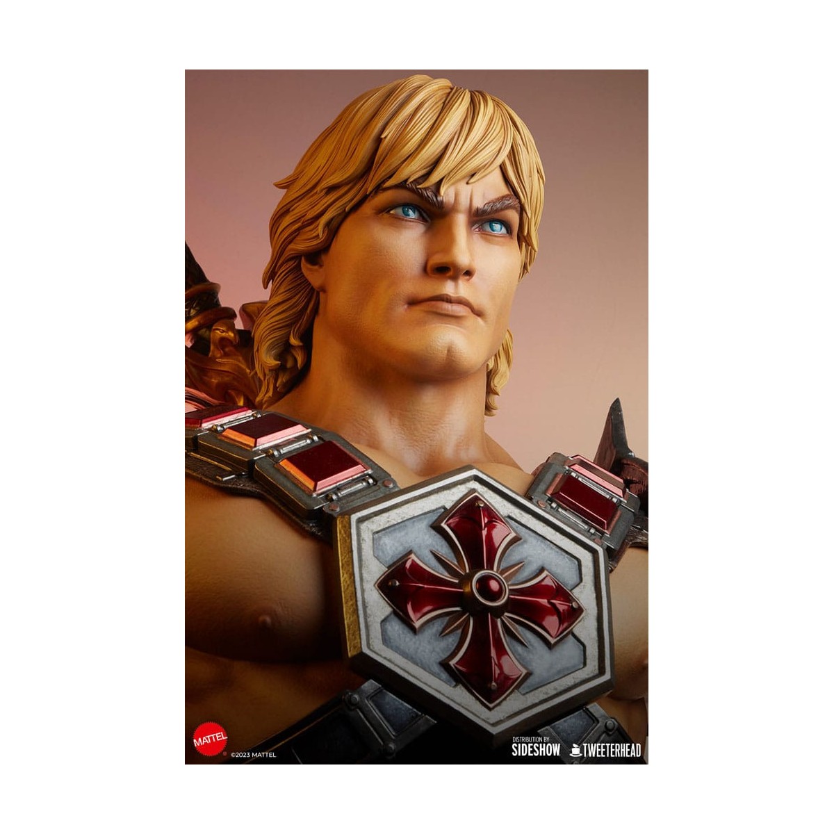 Tweeterhead - Busto MUSCLOR 1:1 - Busto HE-MAN 1:1 - Masters of the Universe Legends