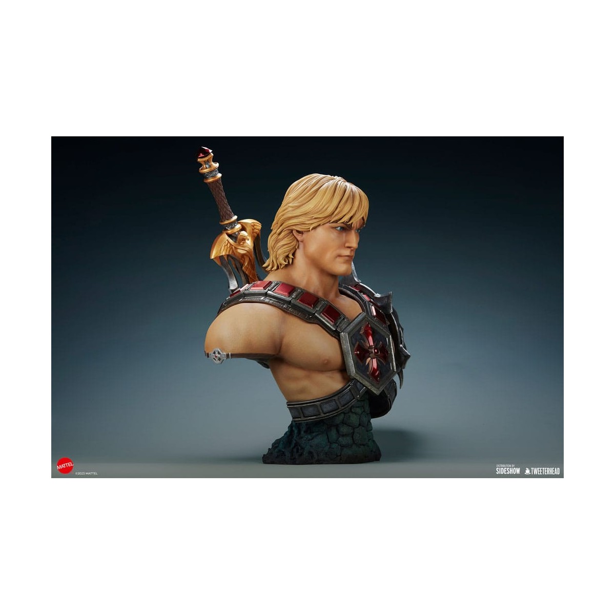 Tweeterhead - Busto MUSCLOR 1:1 - Busto HE-MAN 1:1 - Masters of the Universe Legends