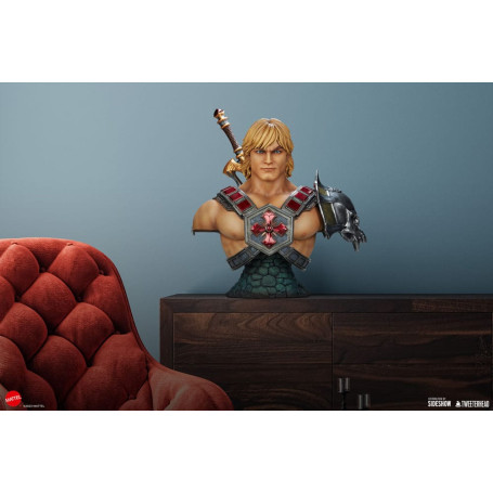 Tweeterhead - Busto MUSCLOR 1:1 - Busto HE-MAN 1:1 - Masters of the Universe Legends