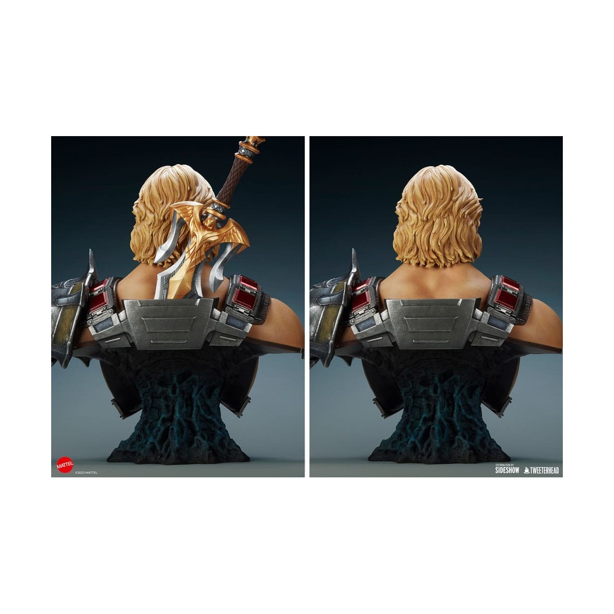 Tweeterhead - Busto MUSCLOR 1:1 - Busto HE-MAN 1:1 - Masters of the Universe Legends