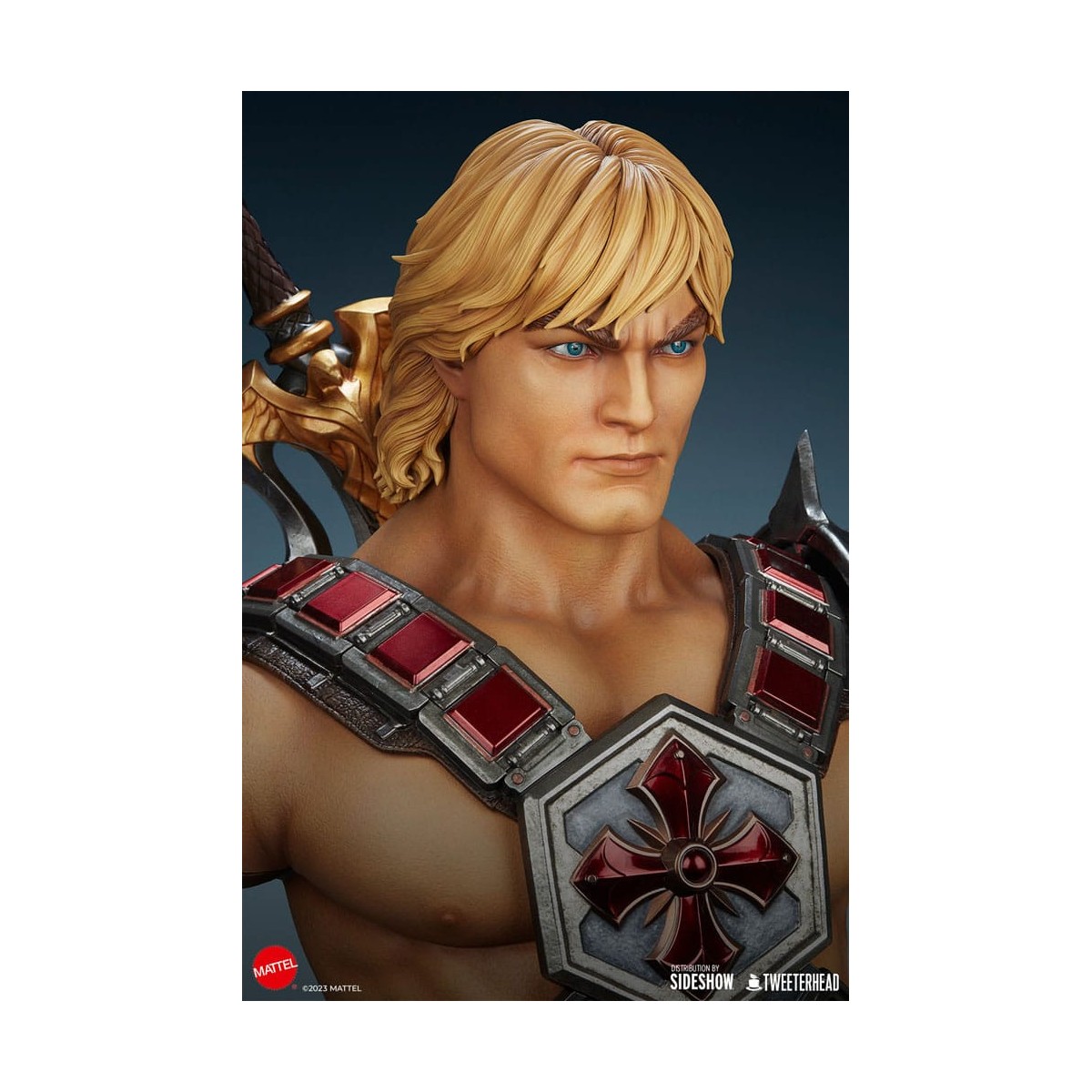 Tweeterhead - Busto MUSCLOR 1:1 - Busto HE-MAN 1:1 - Masters of the Universe Legends