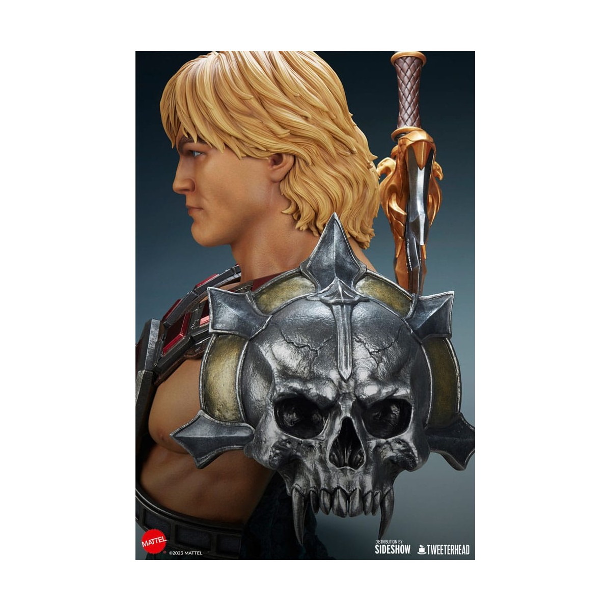 Tweeterhead - Busto MUSCLOR 1:1 - Busto HE-MAN 1:1 - Masters of the Universe Legends