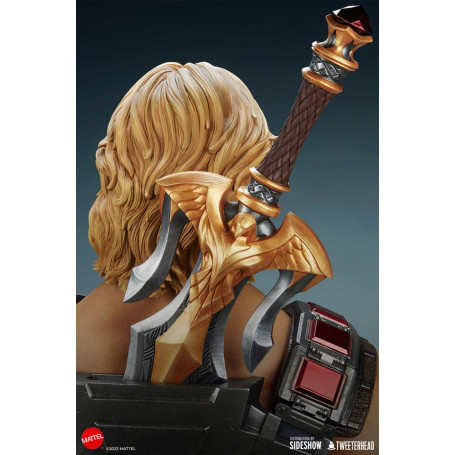 Tweeterhead - Busto MUSCLOR 1:1 - Busto HE-MAN 1:1 - Masters of the Universe Legends