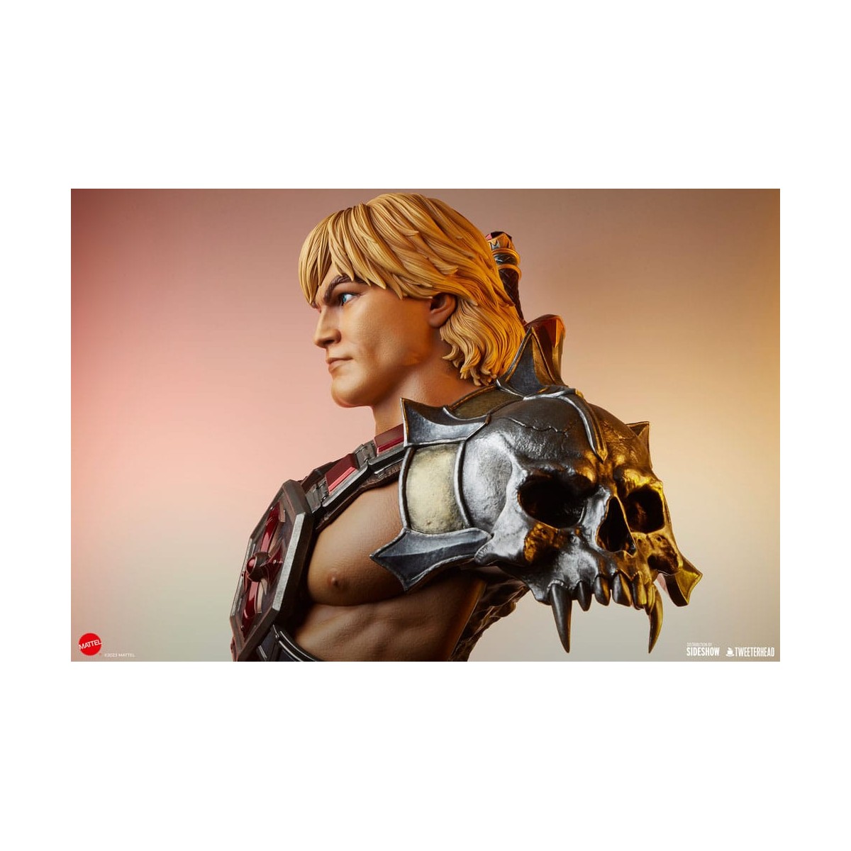 Tweeterhead - Busto MUSCLOR 1:1 - Busto HE-MAN 1:1 - Masters of the Universe Legends