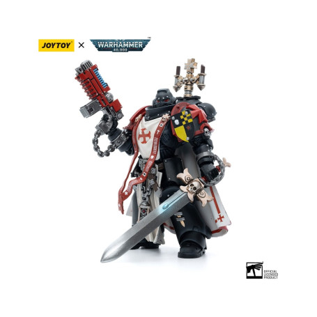 JoyToy Marines Espaciales - Templarios Negros - Hermanos de la Espada Hermano Lombast 1/18 - Warhammer 40K