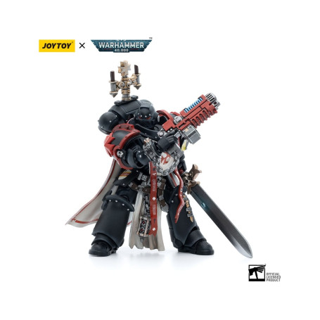 JoyToy Marines Espaciales - Templarios Negros - Hermanos de la Espada Hermano Lombast 1/18 - Warhammer 40K