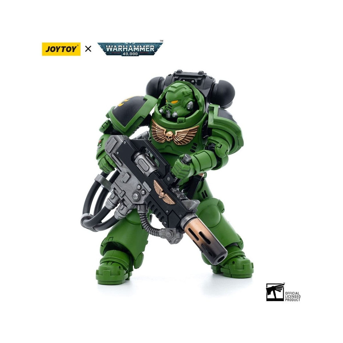 JoyToy Marines Espaciales - Salamandras - Eradicador Hermano T'Kren 1/18 - Warhammer 40K