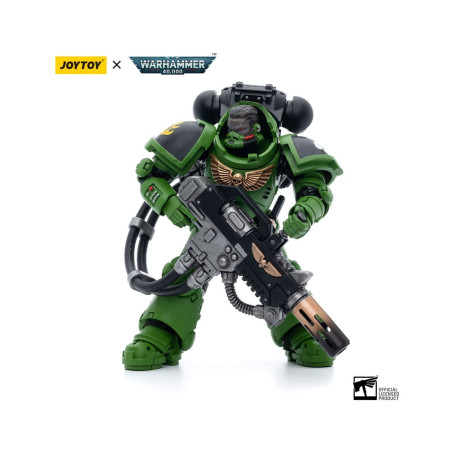 JoyToy Marines Espaciales - Salamandras - Eradicador Hermano T'Kren 1/18 - Warhammer 40K