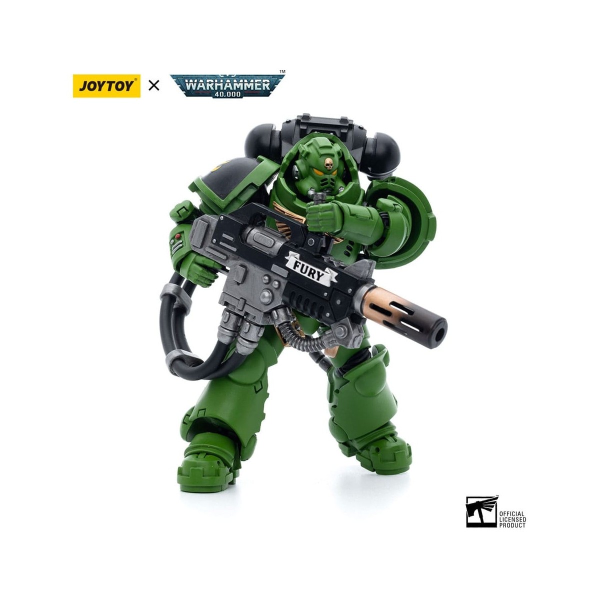 JoyToy Marines Espaciales - Salamandras - Sargento Erradicador Bragar 1/18 - Warhammer 40K