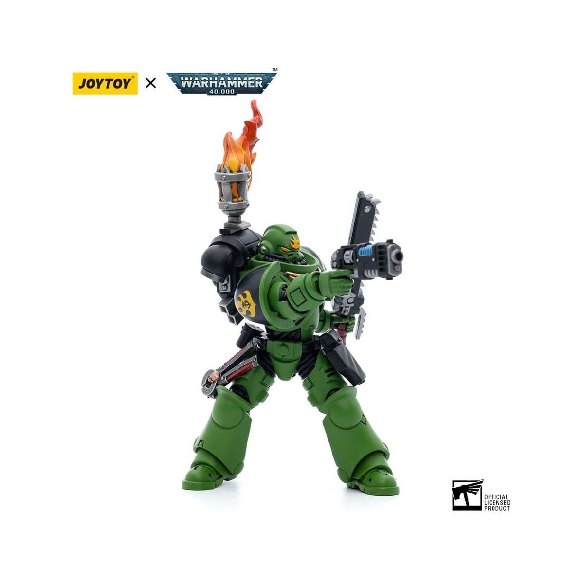 JoyToy Marines Espaciales - Salamandras - Sargento Intercesor Tsek'gan 1/18 - Warhammer 40K