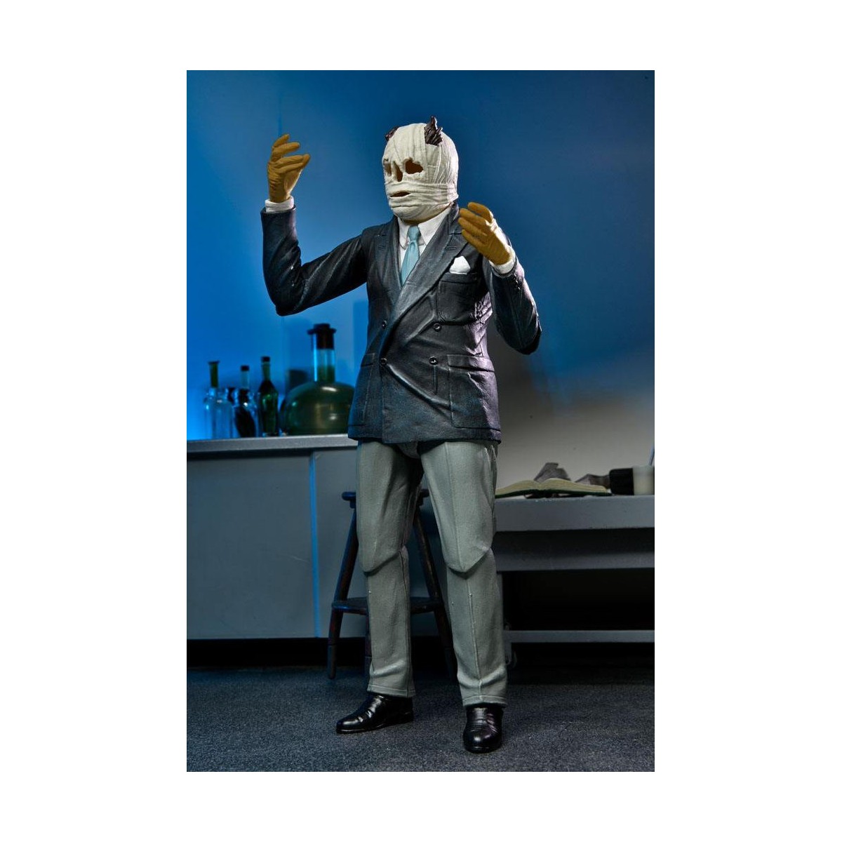 NECA - Ultimate El Hombre Invisible - Monstruos Universales