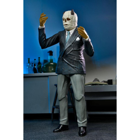 NECA - Ultimate El Hombre Invisible - Monstruos Universales