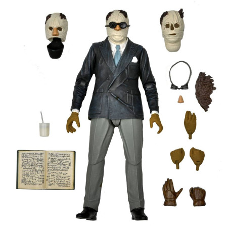 NECA - Ultimate El Hombre Invisible - Monstruos Universales