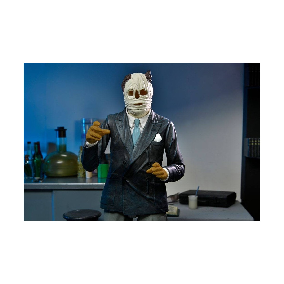 NECA - Ultimate El Hombre Invisible - Monstruos Universales