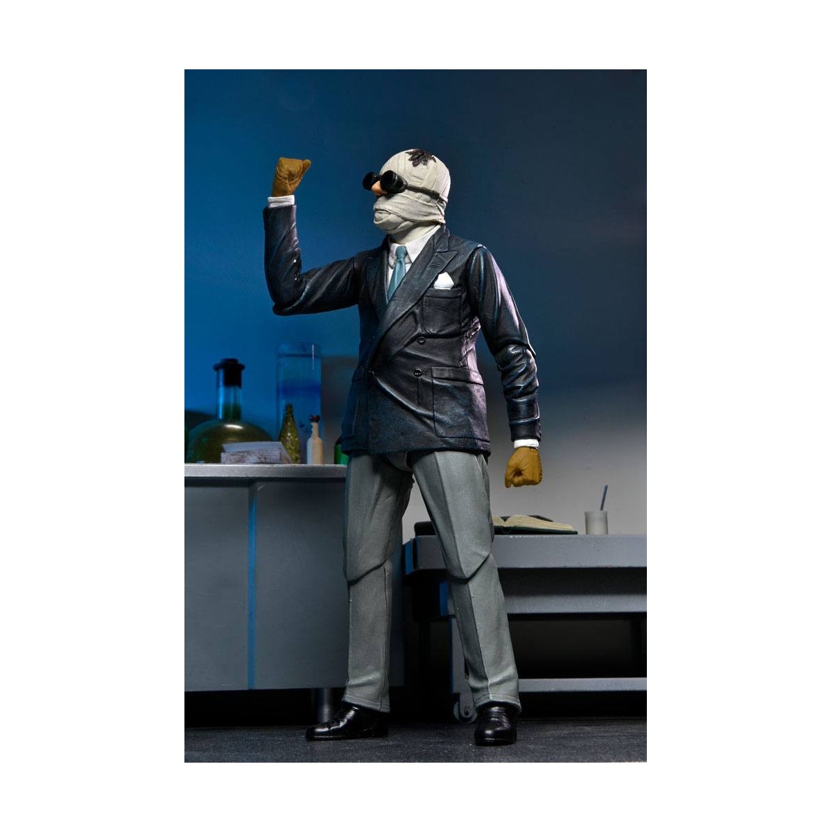NECA - Ultimate El Hombre Invisible - Monstruos Universales