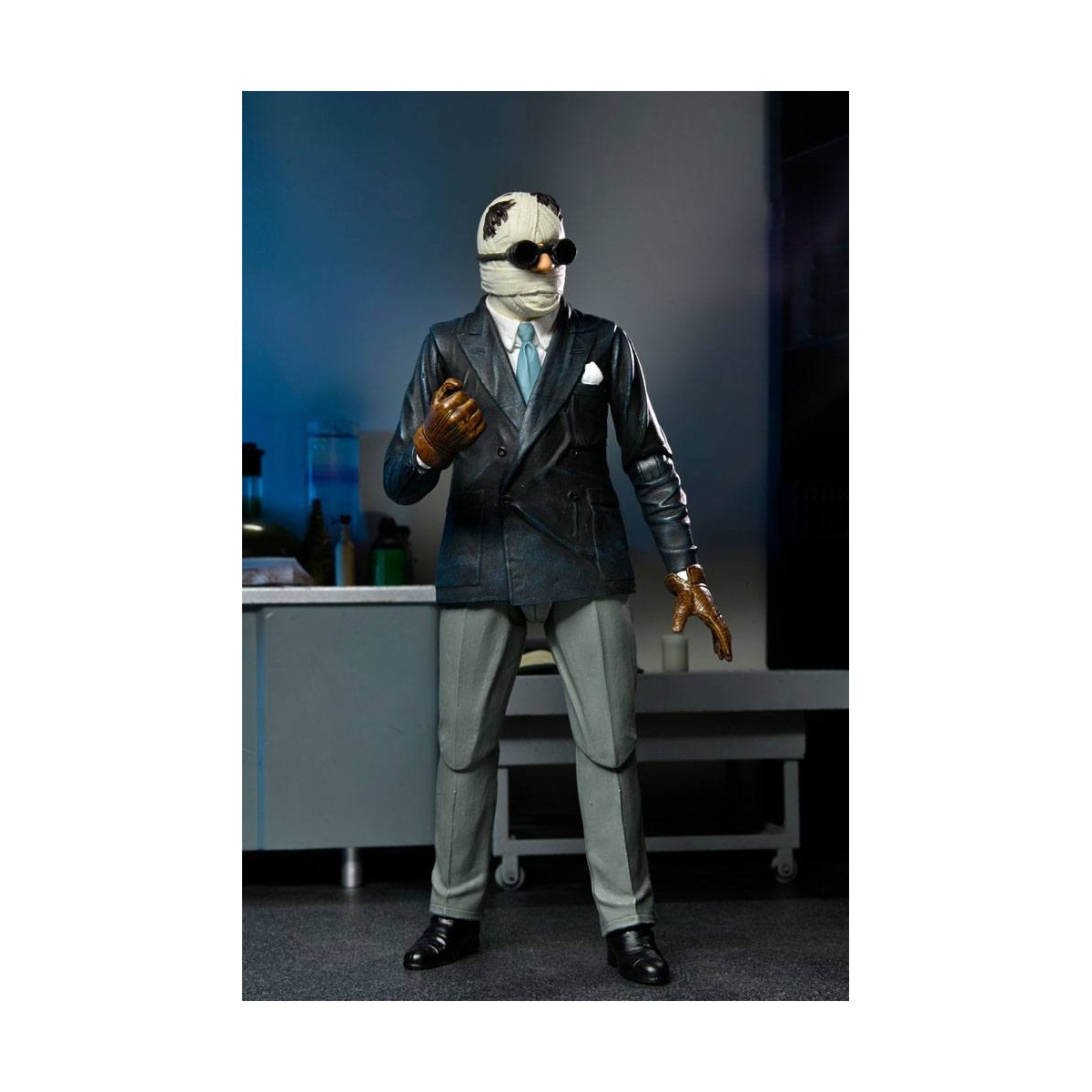 NECA - Ultimate El Hombre Invisible - Monstruos Universales