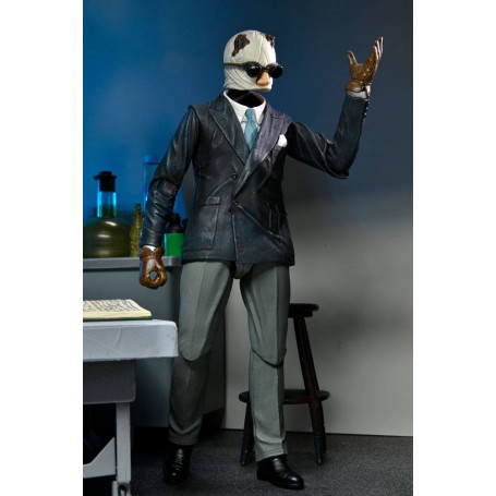 NECA - Ultimate El Hombre Invisible - Monstruos Universales
