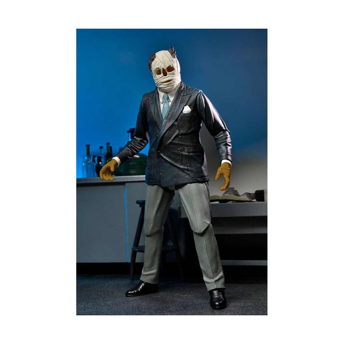 NECA - Ultimate El Hombre Invisible - Monstruos Universales