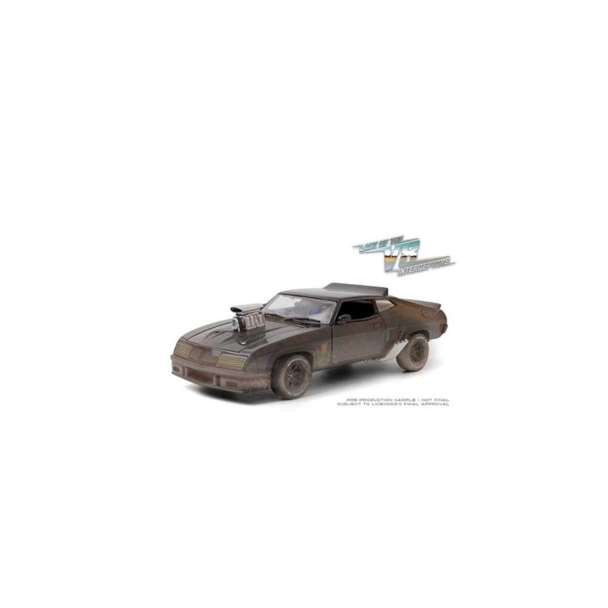 Greenlight - El último de los interceptores V8 - FORD FALCON XB (sucio) - MAD MAX - 1/24