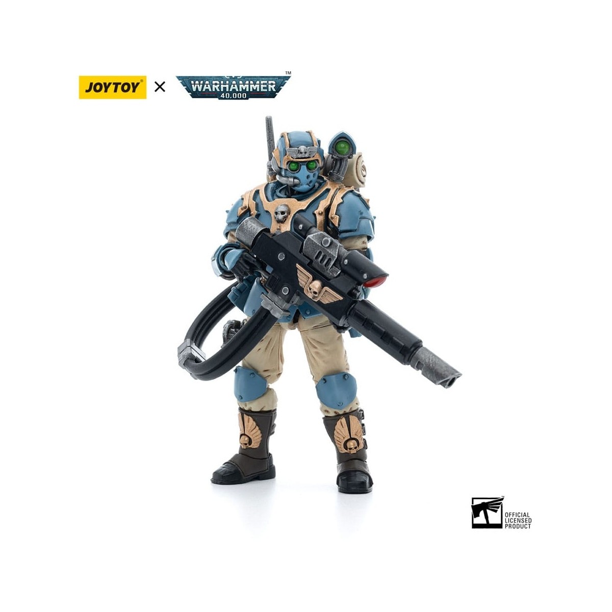 JoyToy Space Marines - Astra Militarum Tempestus - Escuadra Scions 55Th Kappic Eagles Tempestor Scion 1 1/18 - Warhammer 40K