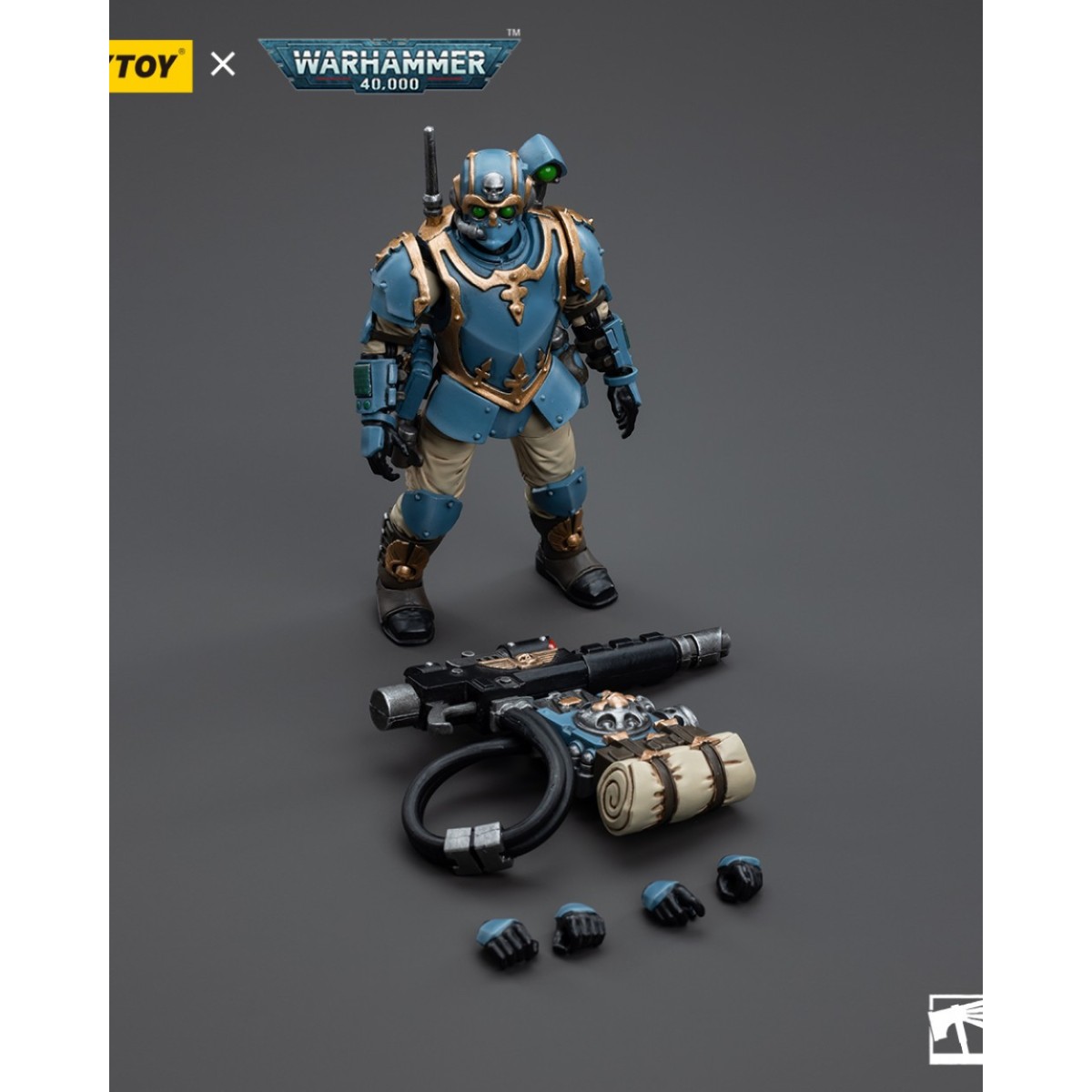 JoyToy Space Marines - Astra Militarum Tempestus - Escuadra Scions 55Th Kappic Eagles Tempestor Scion 1 1/18 - Warhammer 40K