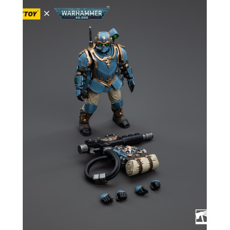 JoyToy Space Marines - Astra Militarum Tempestus - Escuadra Scions 55Th Kappic Eagles Tempestor Scion 1 1/18 - Warhammer 40K