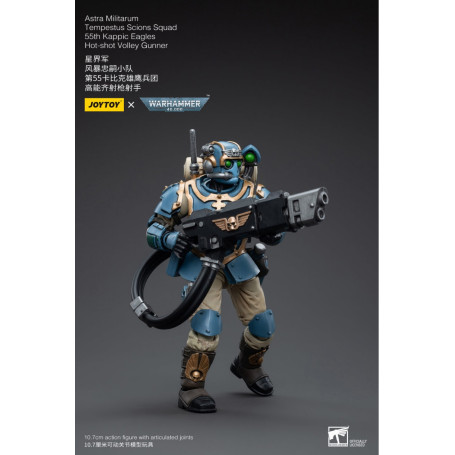 JoyToy Space Marines - Astra Militarum Tempestus - Escuadra Scions 55Th Kappic Eagles Tempestor Scion 1 1/18 - Warhammer 40K