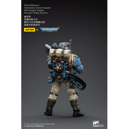 JoyToy Space Marines - Astra Militarum Tempestus - Escuadra Scions 55Th Kappic Eagles Tempestor Scion 1 1/18 - Warhammer 40K