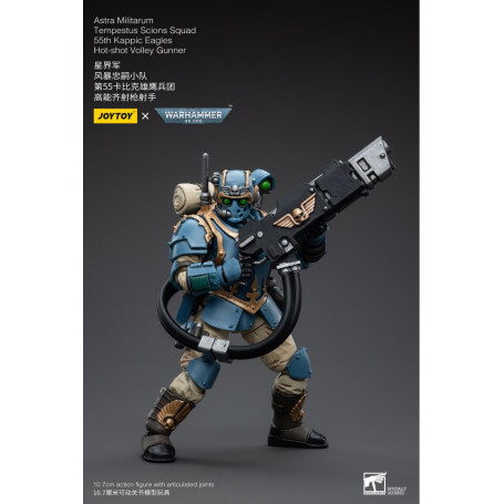JoyToy Space Marines - Astra Militarum Tempestus - Escuadra Scions 55Th Kappic Eagles Tempestor Scion 1 1/18 - Warhammer 40K