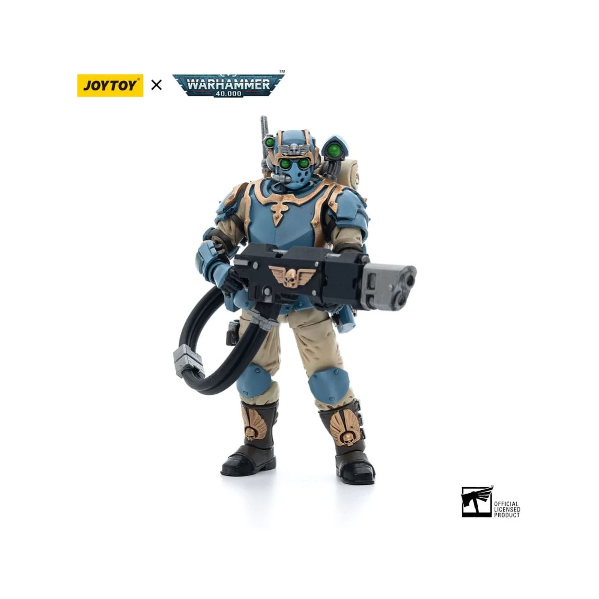 JoyToy Space Marines - Astra Militarum Tempestus - Escuadra Scions 55Th Kappic Eagles Tempestor Scion 1 1/18 - Warhammer 40K