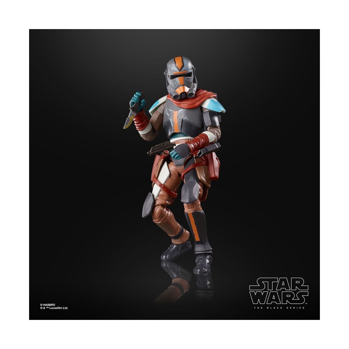 Hasbro Star Wars La Serie Negra - HUNTER (Mercenary Gear) The Bad Batch