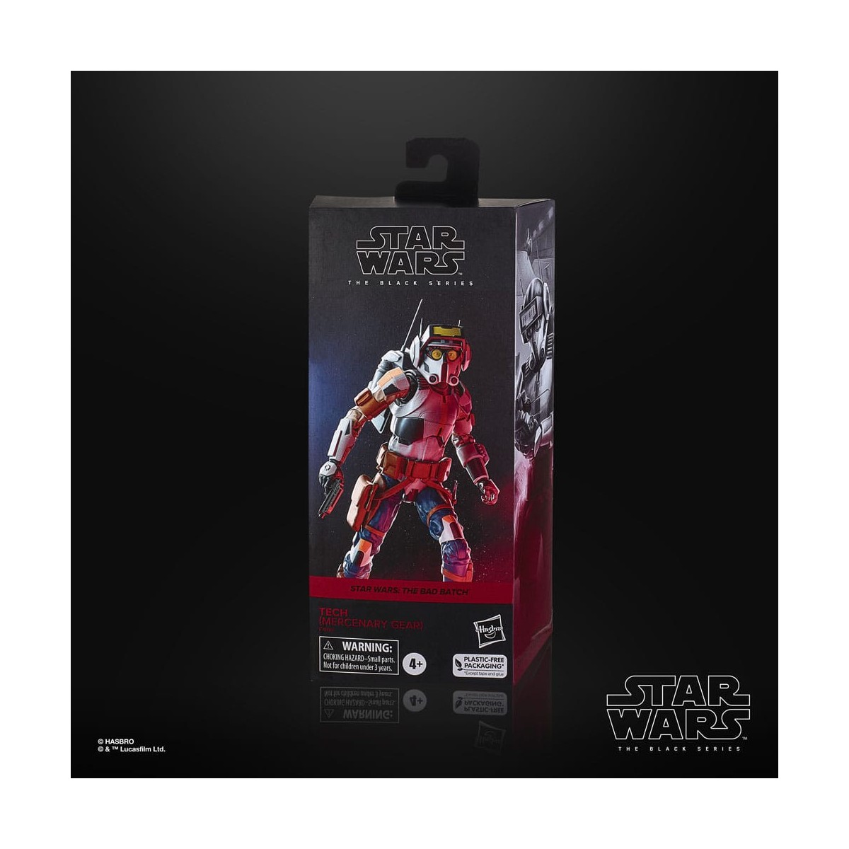 Hasbro Star Wars La Serie Negra - TECH (Mercenary Gear) The Bad Batch