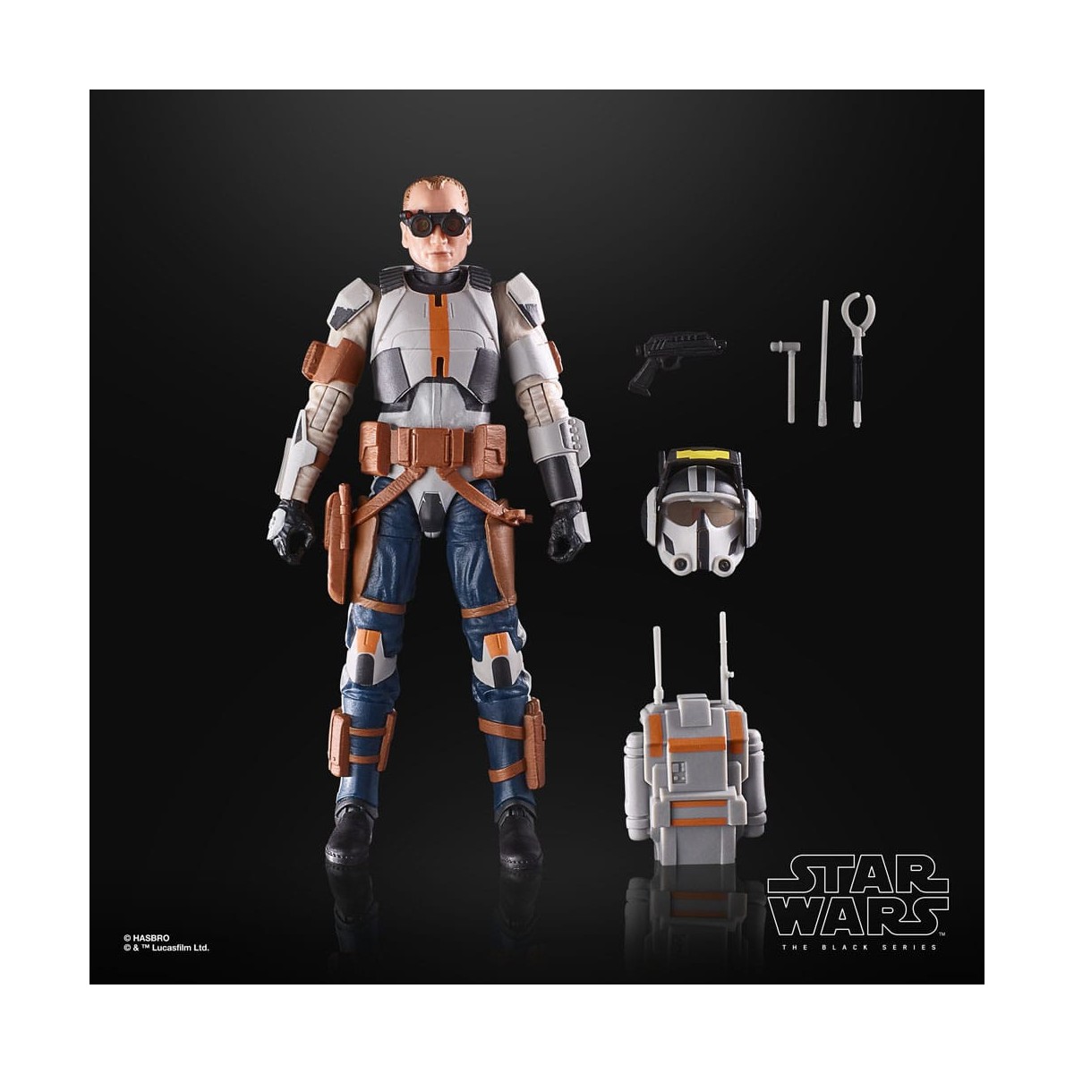Hasbro Star Wars La Serie Negra - TECH (Mercenary Gear) The Bad Batch