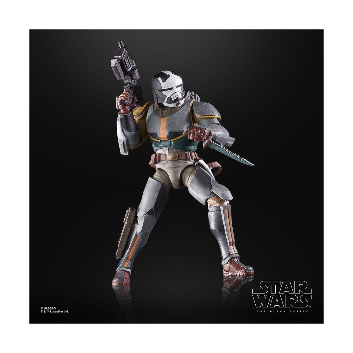 Hasbro Star Wars La Serie Negra - WRECKER (Mercenary Gear) The Bad Batch