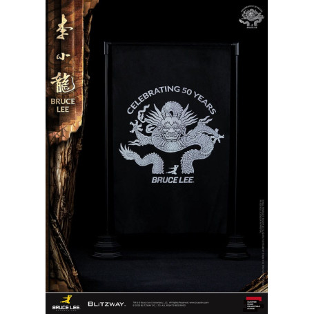 Blitzway - Estatuilla Bruce Lee 1/4 Homenaje 50 Aniversario - El Juego de la Muerte