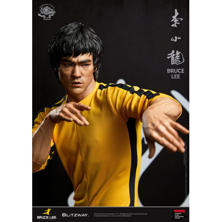 Blitzway - Estatuilla Bruce Lee 1/4 Homenaje 50 Aniversario - El Juego de la Muerte