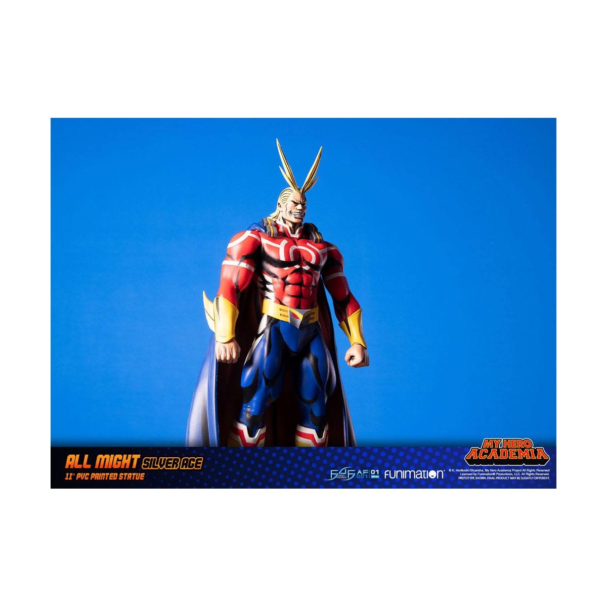 First 4 Figures - My Hero Academia - All Might Silver Age Standard Edition Estatua de PVC