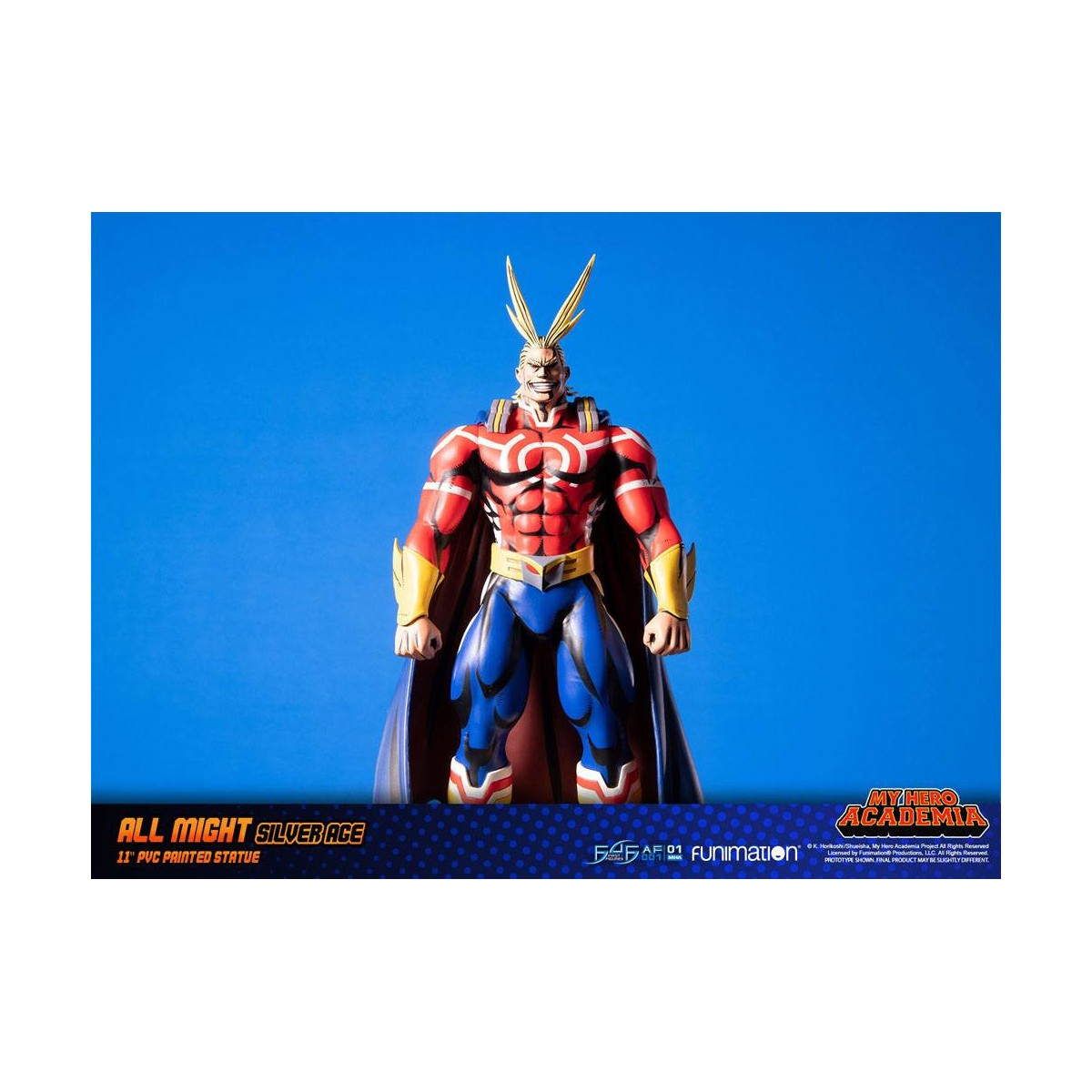 First 4 Figures - My Hero Academia - All Might Silver Age Standard Edition Estatua de PVC
