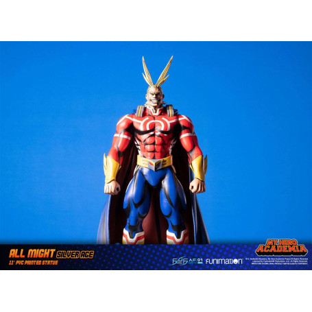 First 4 Figures - My Hero Academia - All Might Silver Age Standard Edition Estatua de PVC