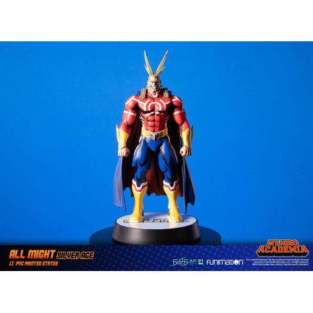 First 4 Figures - My Hero Academia - All Might Silver Age Standard Edition Estatua de PVC