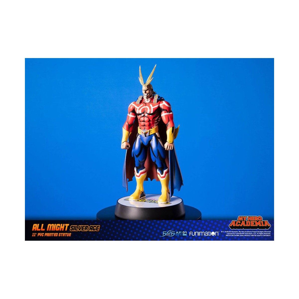 First 4 Figures - My Hero Academia - All Might Silver Age Standard Edition Estatua de PVC