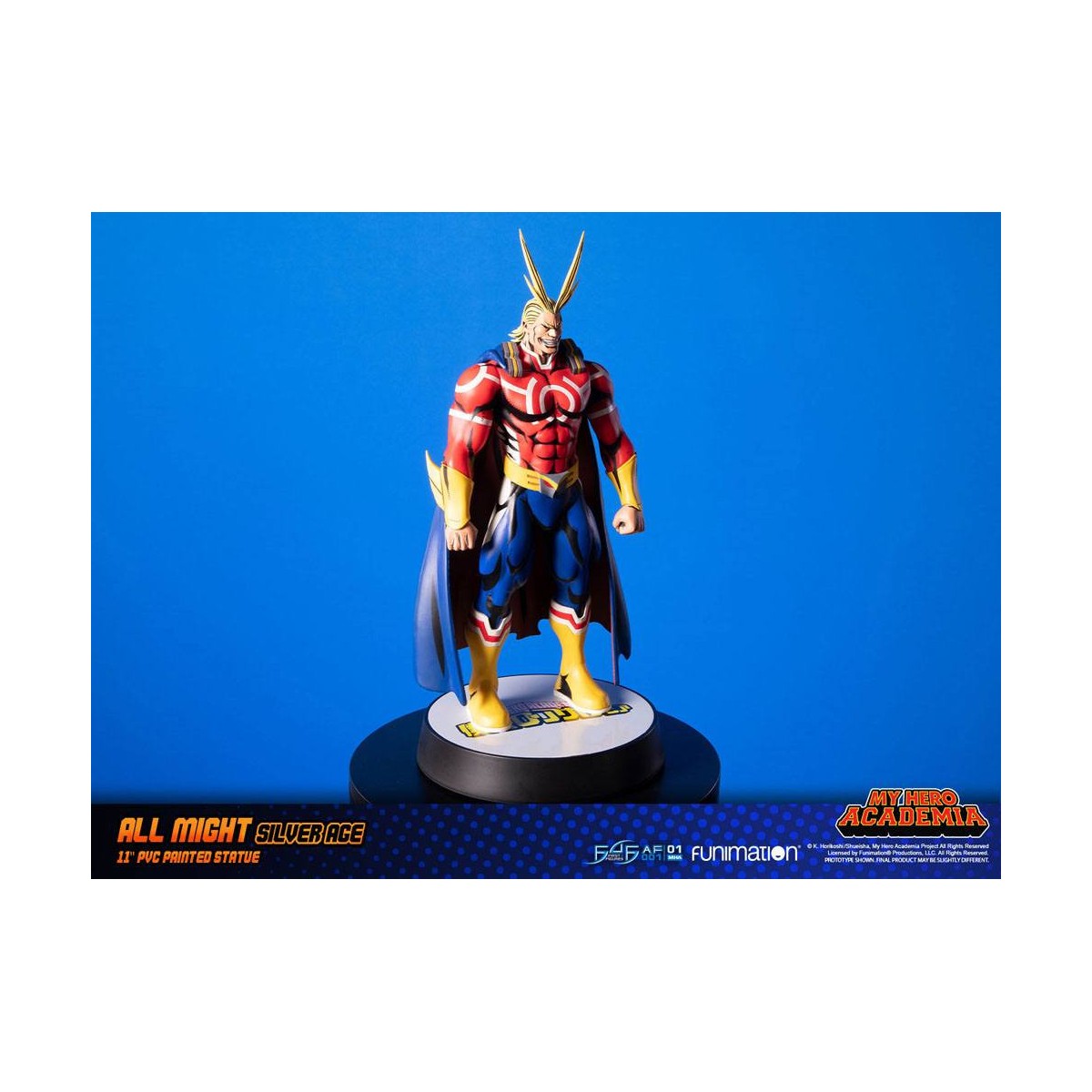 First 4 Figures - My Hero Academia - All Might Silver Age Standard Edition Estatua de PVC