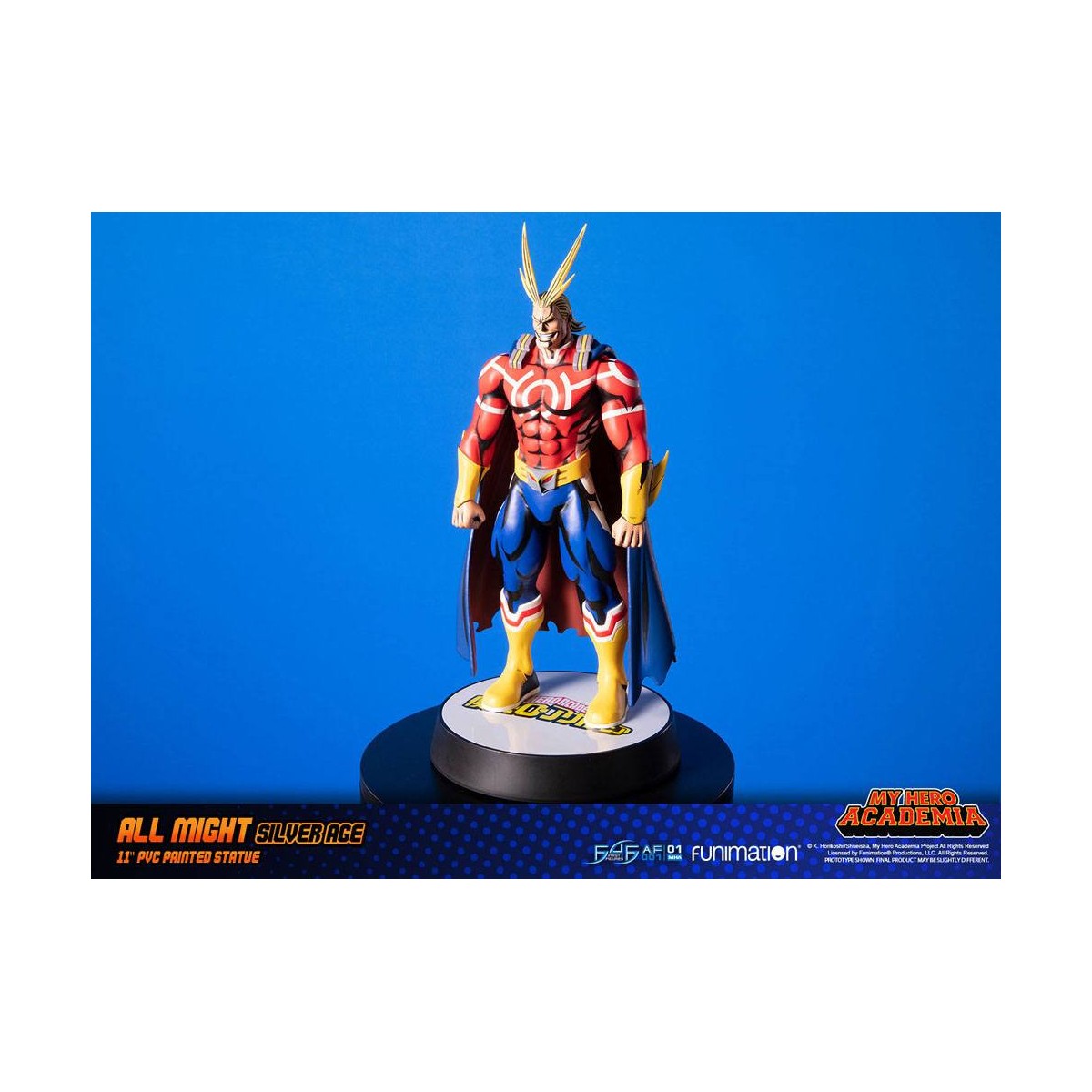 First 4 Figures - My Hero Academia - All Might Silver Age Standard Edition Estatua de PVC