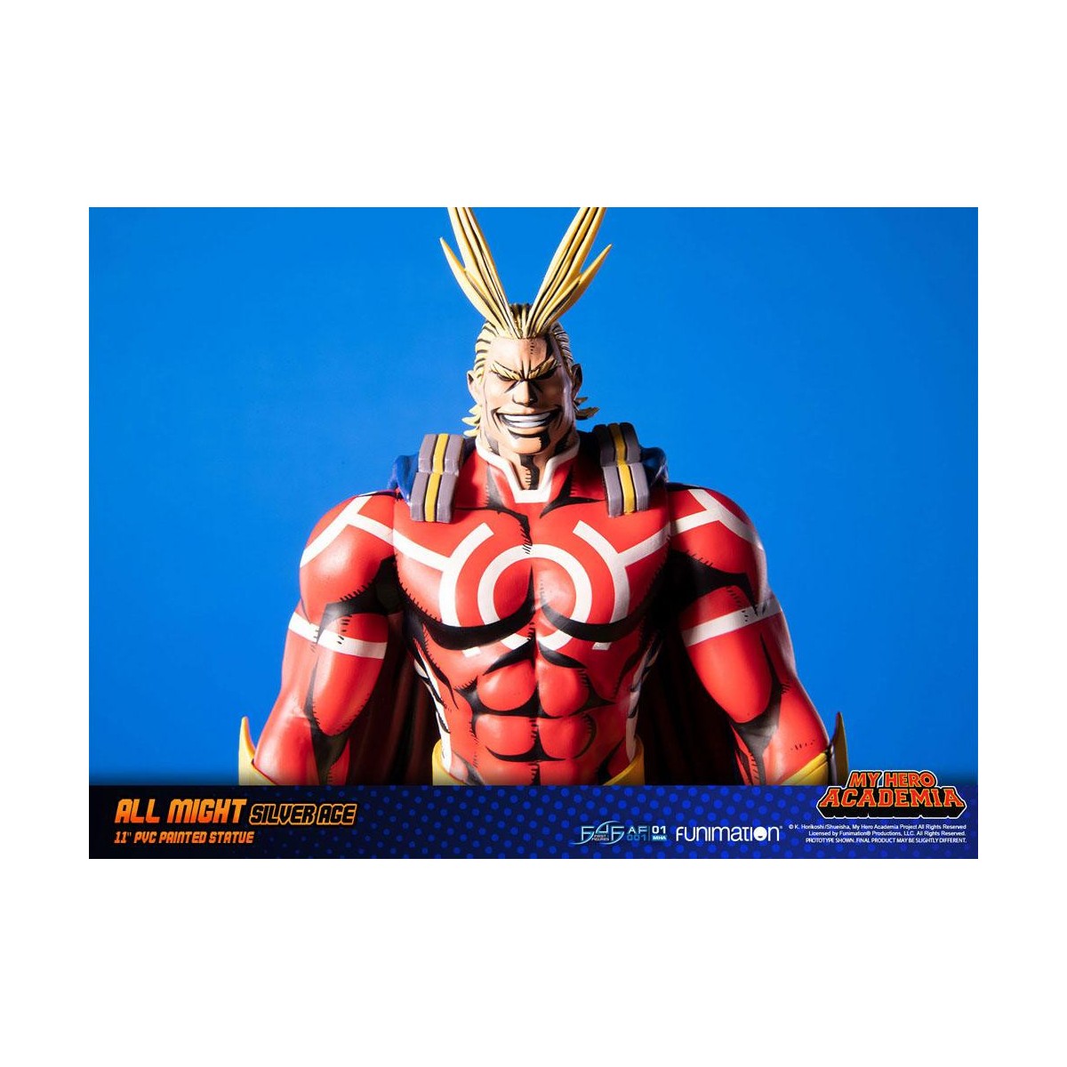 First 4 Figures - My Hero Academia - All Might Silver Age Standard Edition Estatua de PVC